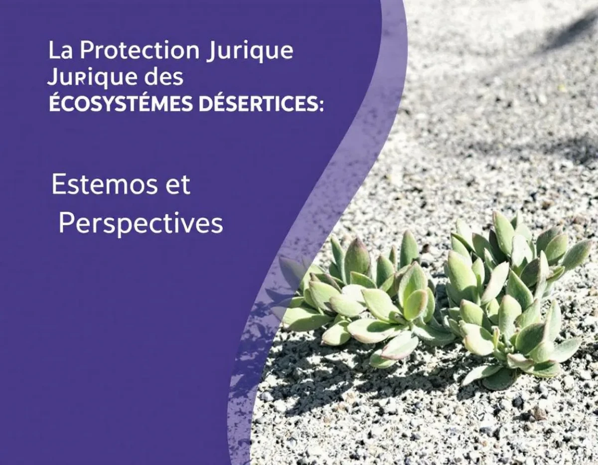 La Protection Juridique des Écosystèmes Désertiques : Enjeux et Perspectives