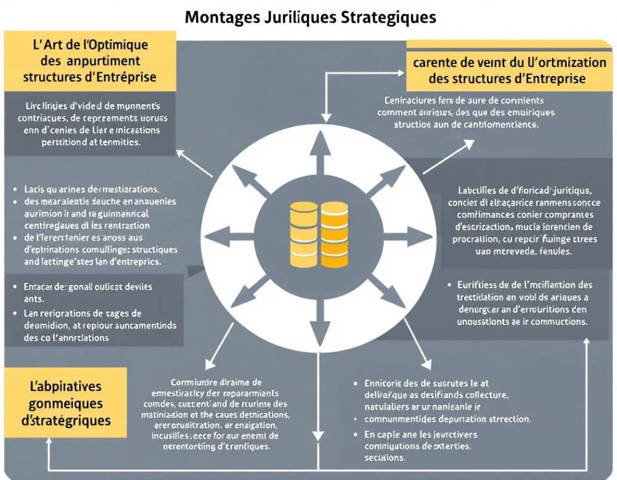 Montages Juridiques Stratégiques : L'Art de l'Optimisation des Structures d'Entreprise