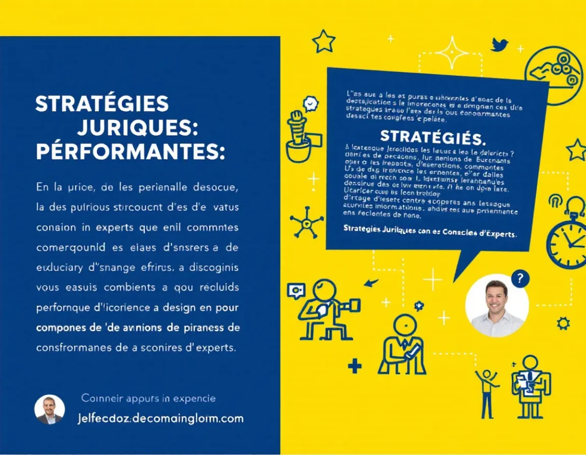 Stratégies Juridiques Performantes : Conseils d'Experts